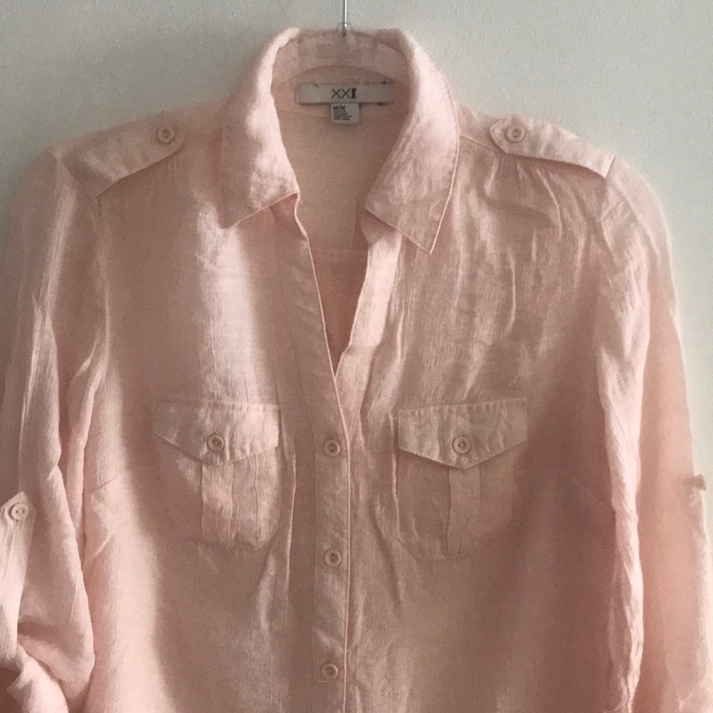 Forever 21 Long Sleeve Blouse